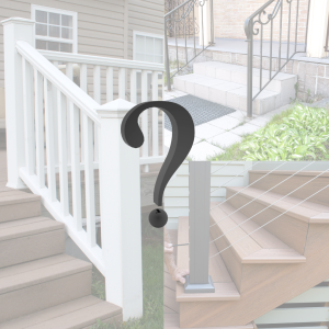 How to choose the best railing for your home.