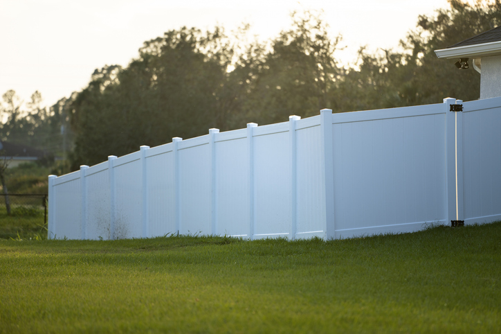 Increase safety with a fence around your yard!