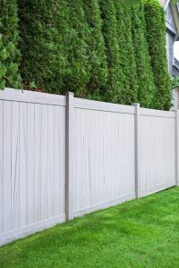 Summer fence install