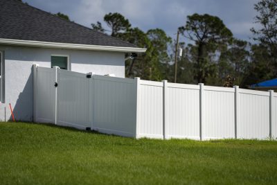 Fence maintenance for end of summer
