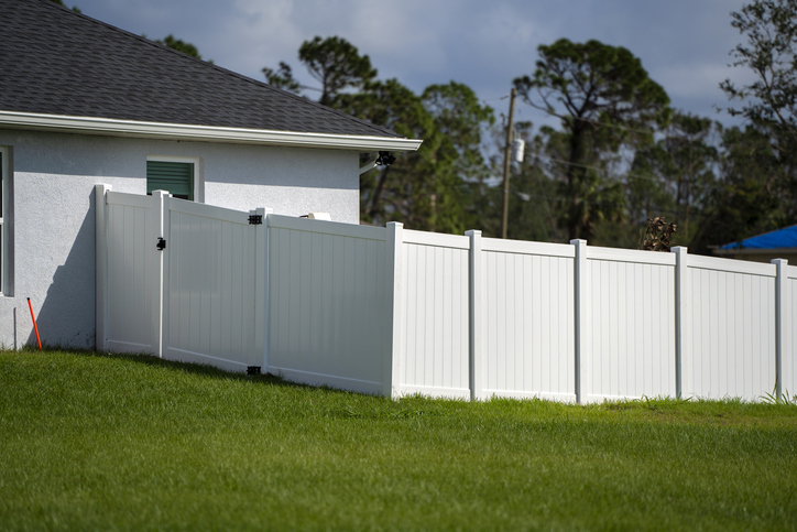 Fence maintenance for end of summer