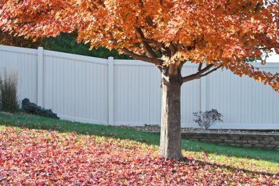 A fence adds safety during back-to-school season.